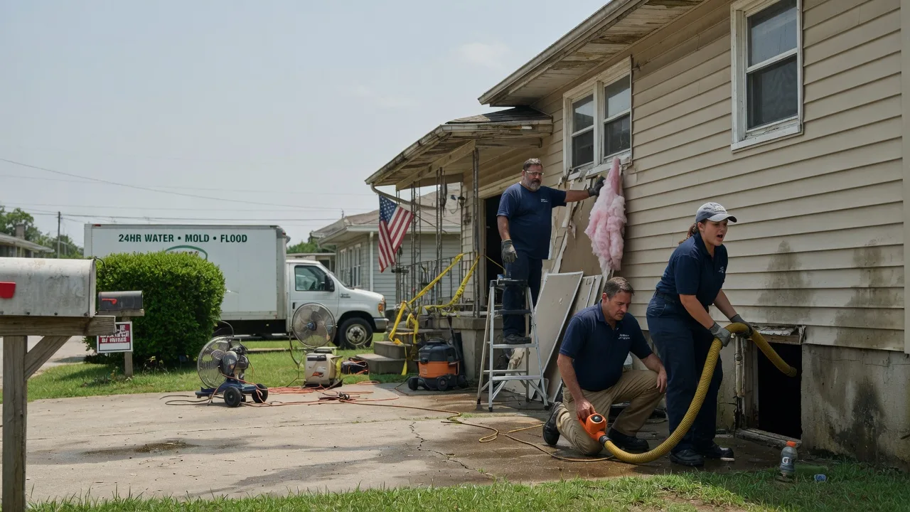 Water Damage Repair in Newellton, LA near me